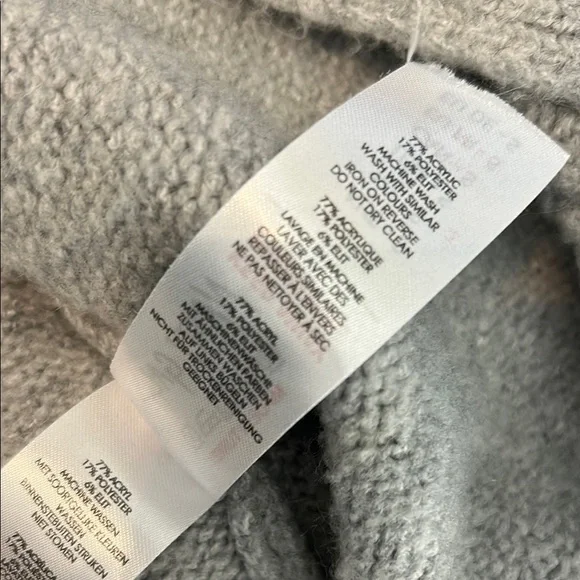 Nasty Gal boyfriend Gray Button-Up Cardigan - Picture 5 of 8